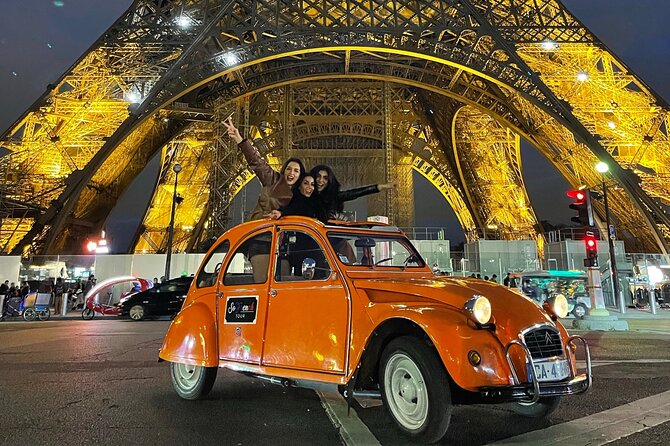 2-hour Private Night Ride in a Citroën 2CV in Paris - Additional Information and Experiences