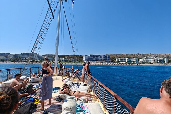 30m Wooden Traditional Boat - 6.5 Hours Day Cruise in Rhodes - Boat Type