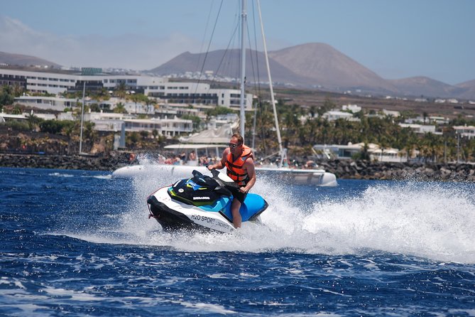 40min Jet Ski at Playa Quemada Lanzarote - Tour Route and Sightseeing Spots