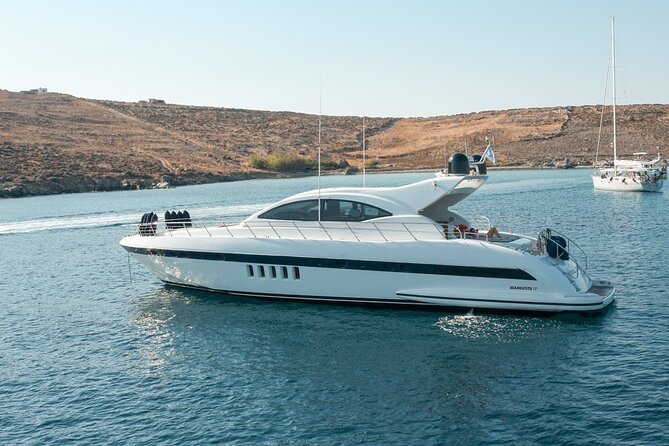 8 Hour Private Yacht Cruise in Delos Rhenia Mykonos Mangusta 72 - Common questions