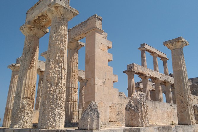 Aegina Island St Nektarios & Temple of Athina Aphaia Private Tour - Local Village Experience