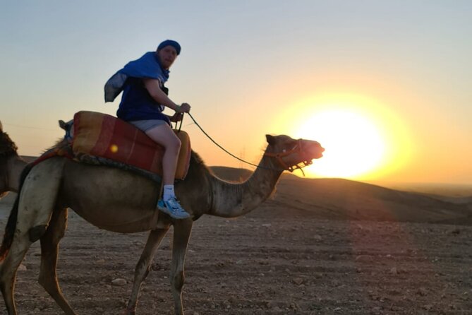 Agafay Desert Sunset Camel Ride Tour From Marrakech - Common questions