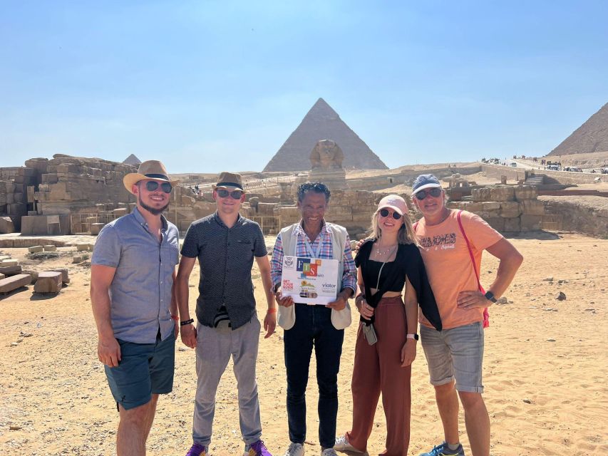 All-Inclusive Private Trip Pyramids Sphinx, Camel, VIP Lunch - Booking Information