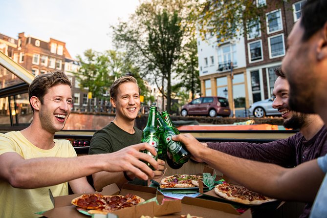 Amsterdam Evening Canal Cruise With Pizza and Drinks - Common questions