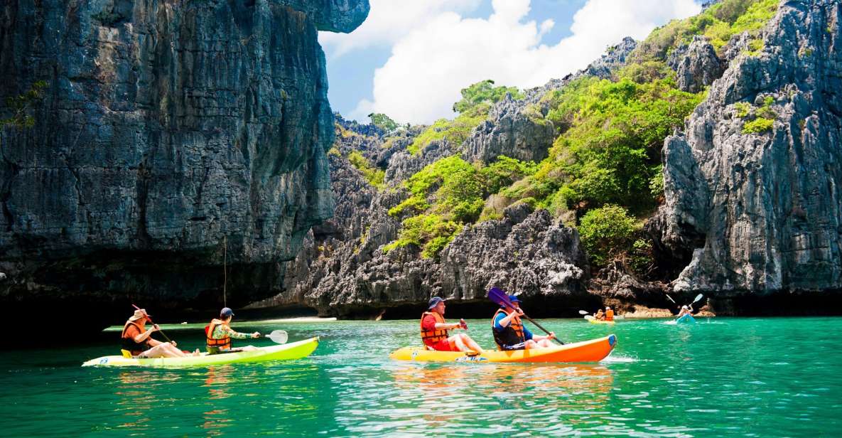 Ang Thong: Marine Park Full-Day Kayaking & Snorkeling Tour - Sightseeing and Exploration Spots