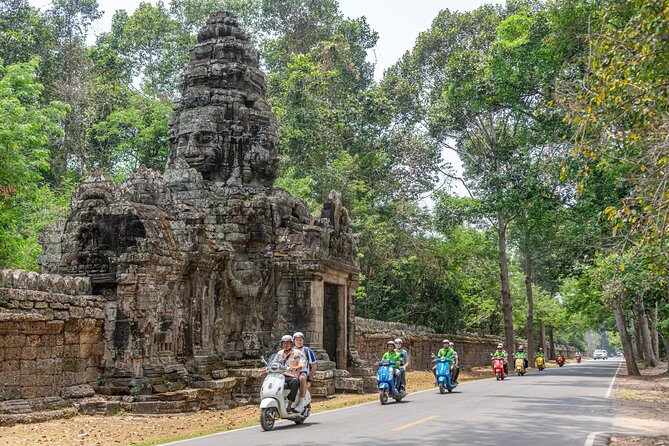 Angkor Adventure Vespa Tour - Inclusive Local Snacks & Lunch - Booking Assistance