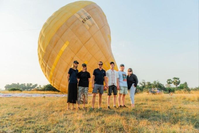 Angkor Stunning Hot Air Balloon - Visit to Bakong Temple