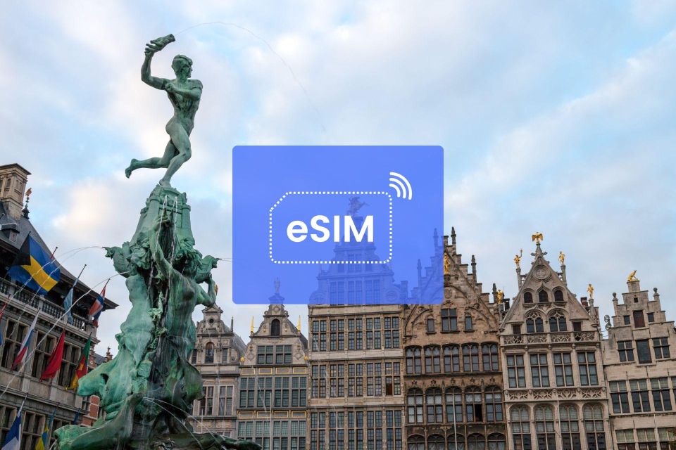 Antwerp: Belgium/ Europe Esim Roaming Mobile Data Plan - Availability and Connectivity