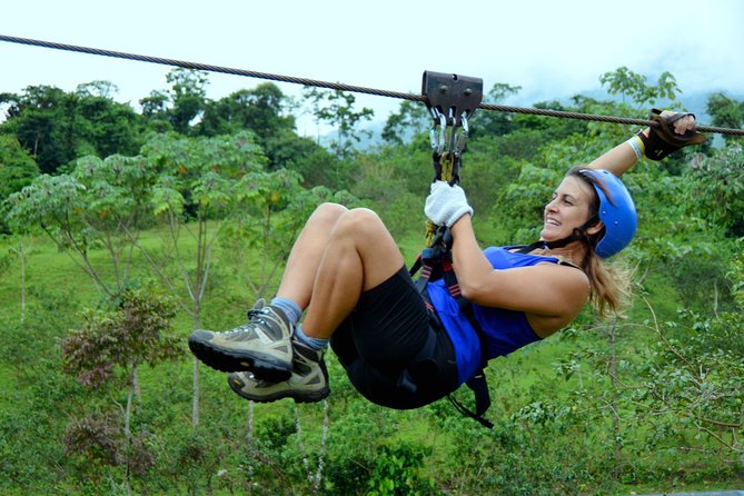 Arenal 12 Zipline Cables Experience With La Fortuna Waterfall - Pickup Time Details