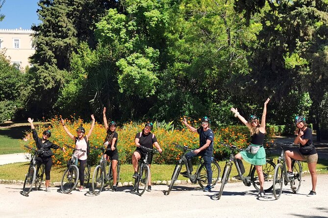 Athens City Scenic Bike Tour With Coffee Break and Guide - E-bikes and Guide Highlights