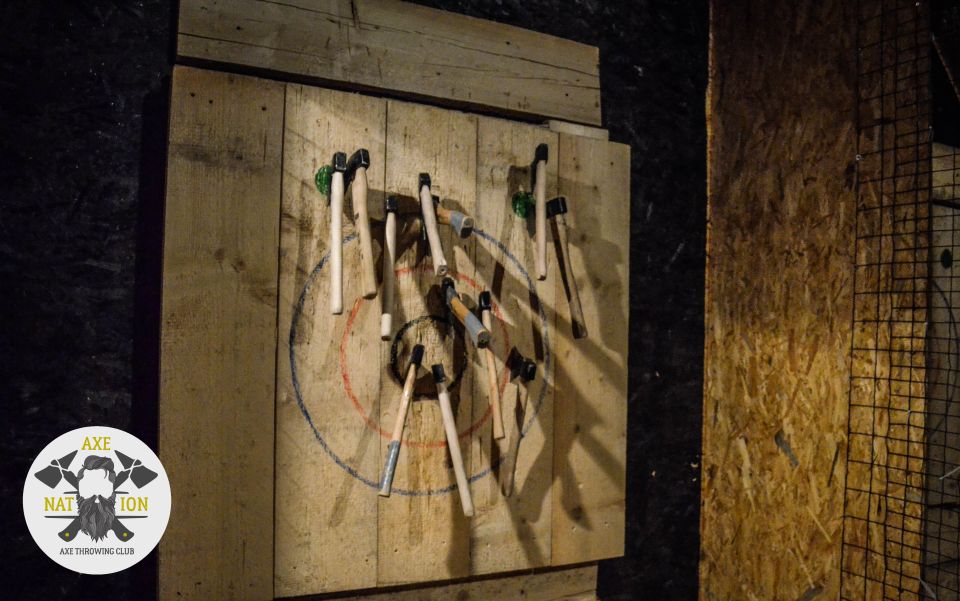 Axe Throwing Kraków by Axe Nation VIP - VIP Treatment & Benefits