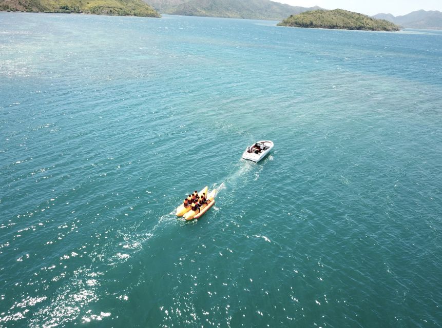 Banana Boat Ride & Clear Kayak Experience in Coron Palawan - Optional Pickup Arrangements