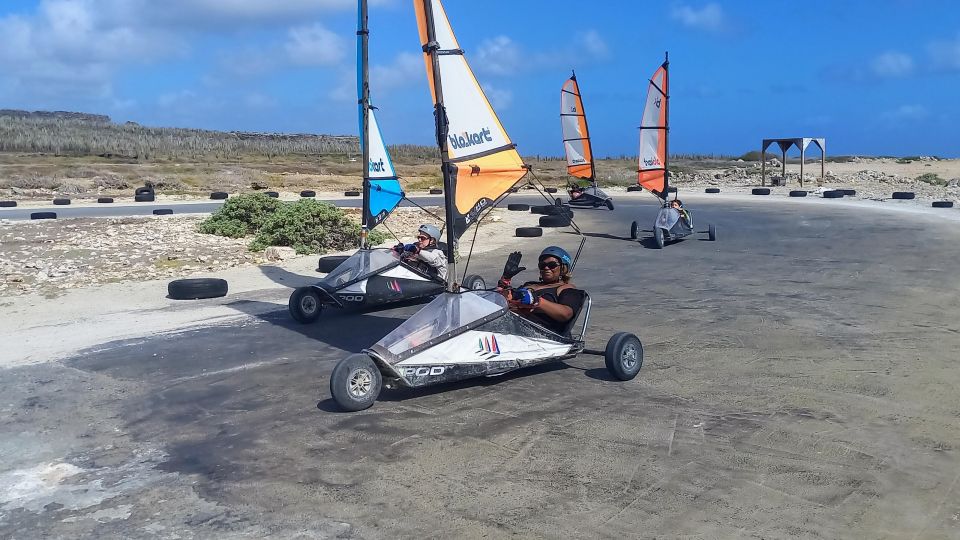 Blokart Landsailing on the Shores of the Caribbean Bonaire - Flexible Payment Options Available