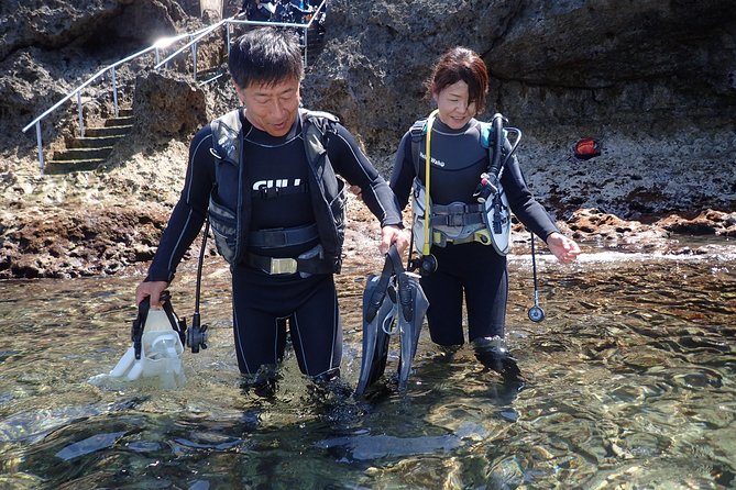 Blue Cave Experience Diving! [Okinawa Prefecture] Feeding & Photo Image Free! English, Chinese Guide - Common questions