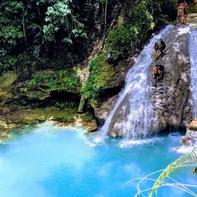Blue Hole and Bamboo Rafting Private Tour - Guided Tour Information