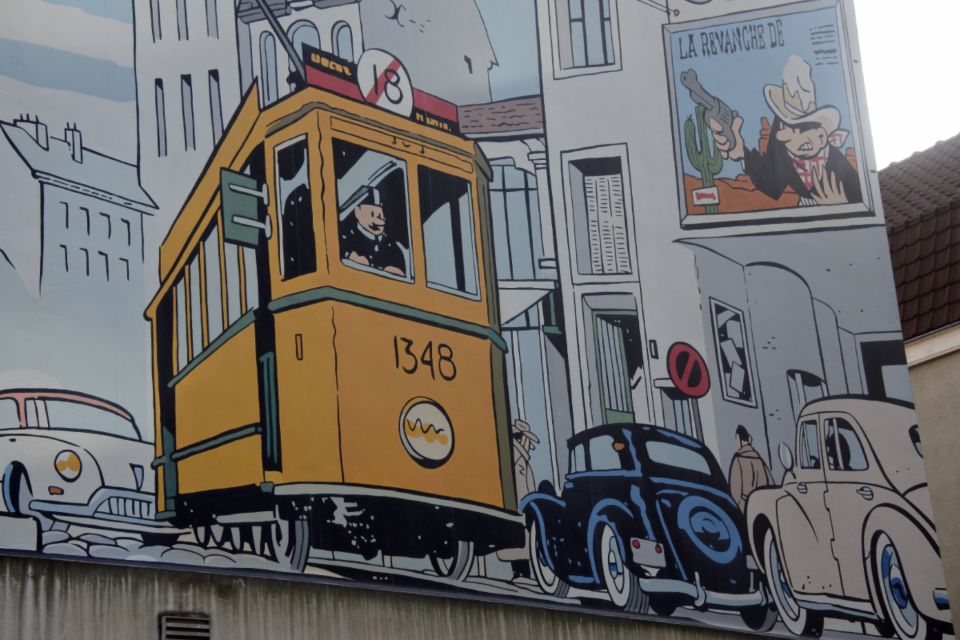 Brussels: the Comic Book Walls Walking Tour - Directions