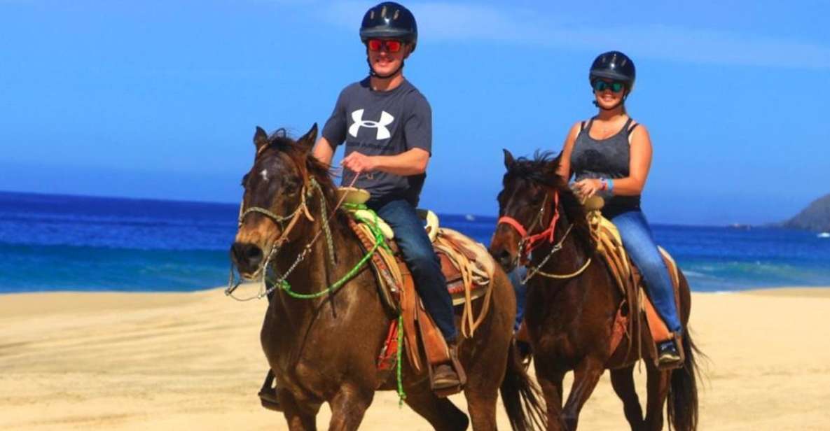 Cabo San Lucas: Beach & Desert Horseback Riding Tour - Private Tour and Kids Club