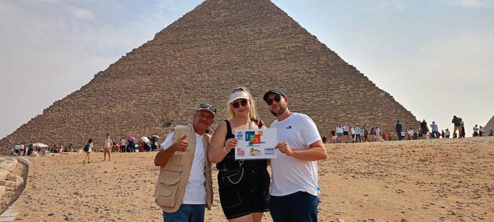 Cairo: Giza Pyramids, Sphinx and National Museum With Lunch - Booking Information