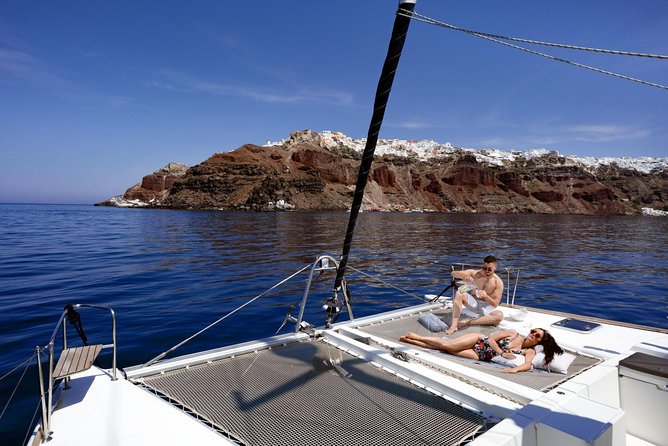 Caldera Cruise With Swim Stops, BBQ on Board and Drinks! - Pricing and Booking Information