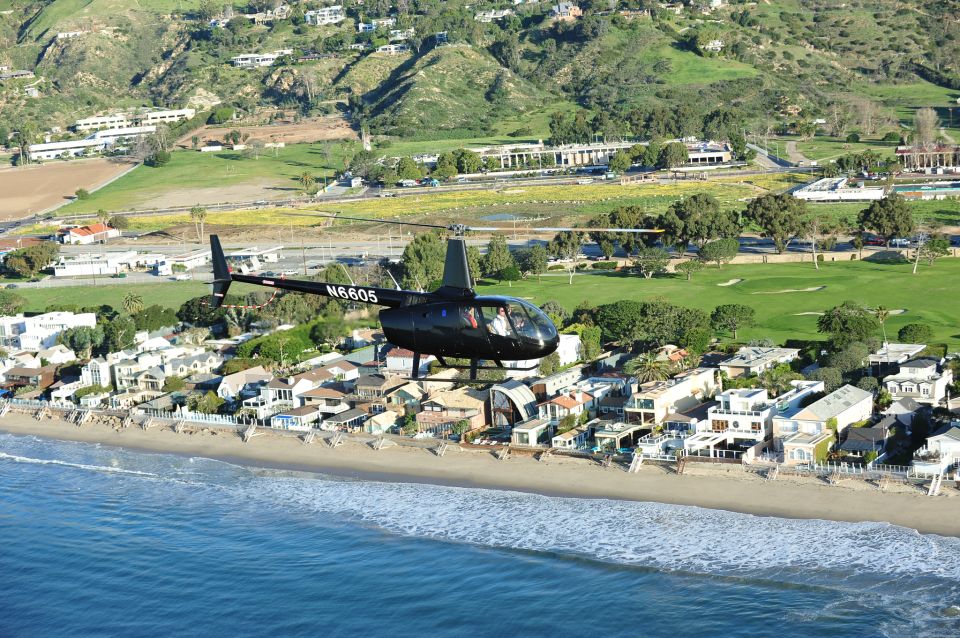 California Coastline Helicopter Tour - Transportation and Gratuities Included