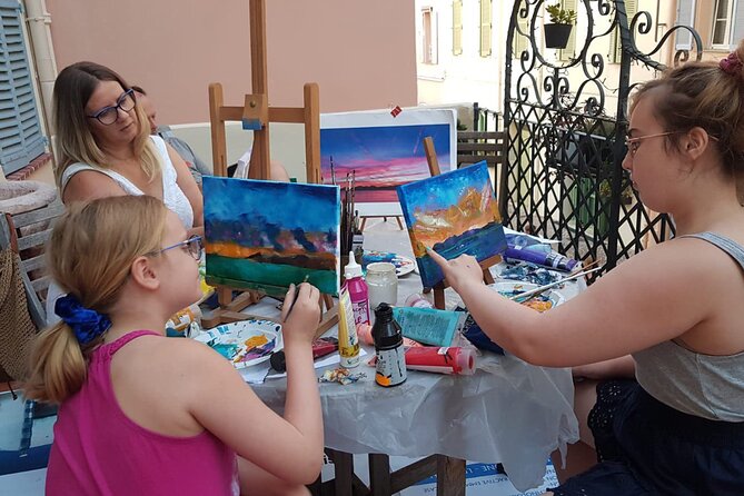 Cannes Private Painting Lesson With Professional Artist - Reviews and Support