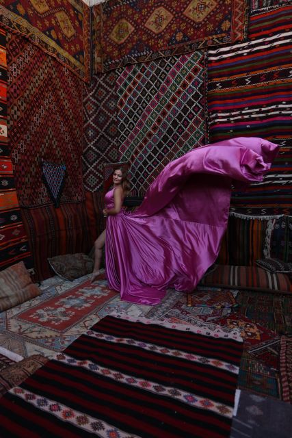 Cappadocia: Photo Shooting With Flying Dress & Carpet House - Experience Enhancement