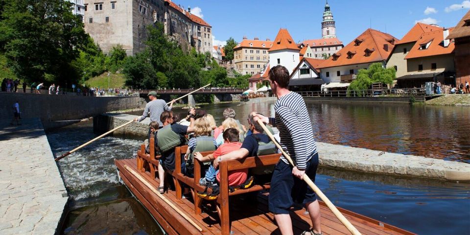 Český Krumlov: Wooden Raft River Cruise - Live Tour Guide Information