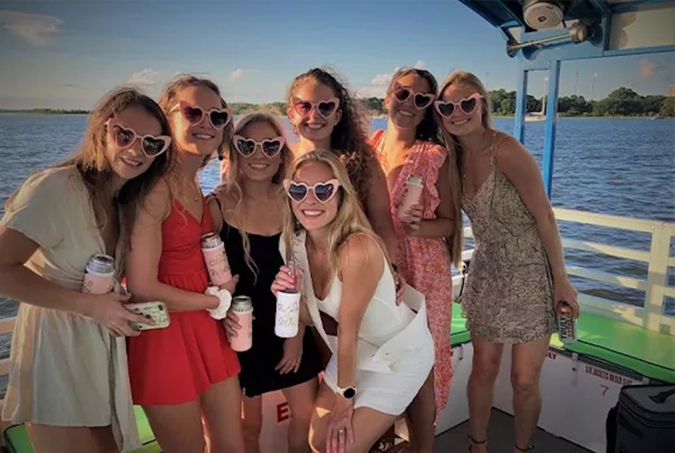 Charleston: Harbor Bar Pedal Boat Party Cruise - Departure Details