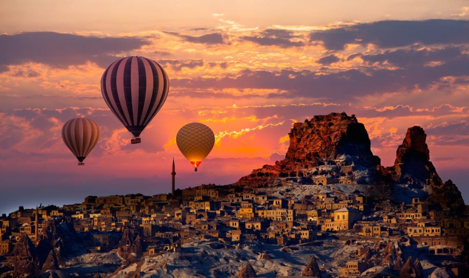 City of Side: 2-Day Cappadocia Tour & Hot Air Balloon Option - Accommodation Choices & Meals