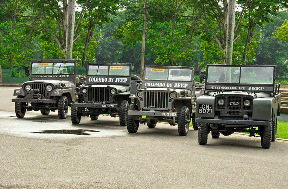 Colombo: City by World War Jeep Private Tour - Tour Highlights