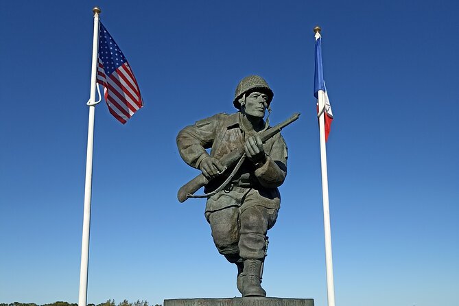 DDay American Beaches and US Airborne Full Day Tour From Bayeux - Tour Itinerary