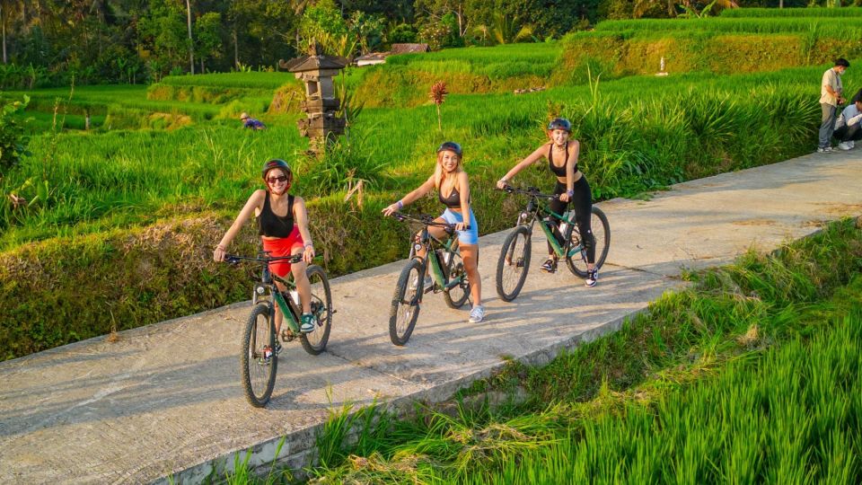 E-Bike: Ubud Rice Terraces & Traditional Villages Cycling - General Information