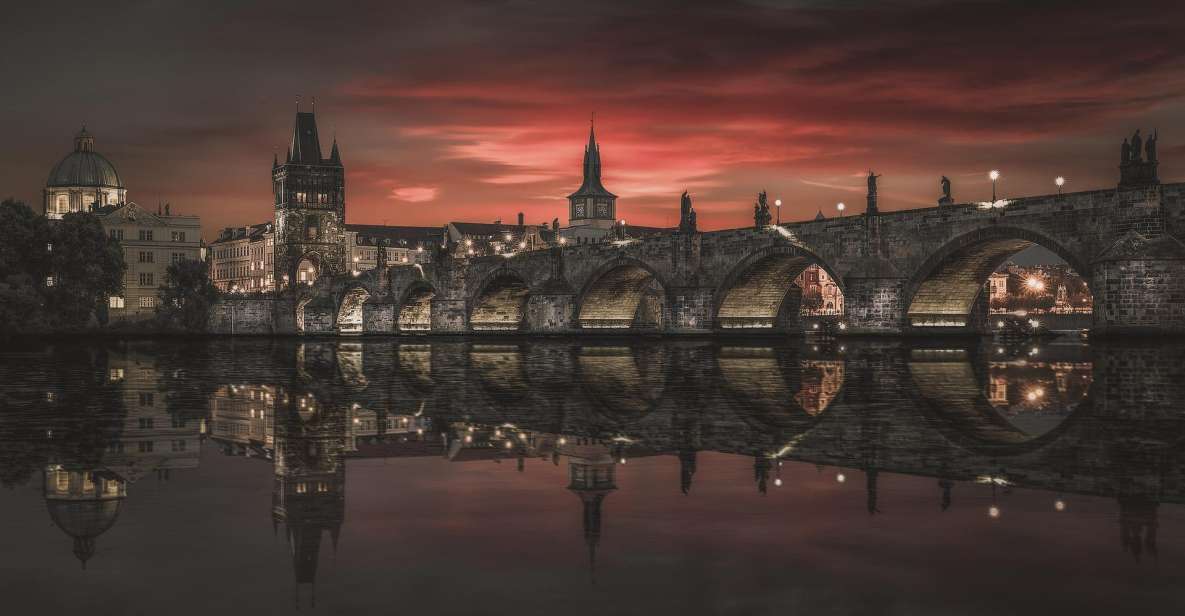 Evening Prague Without People - Peaceful Exploration at Twilight