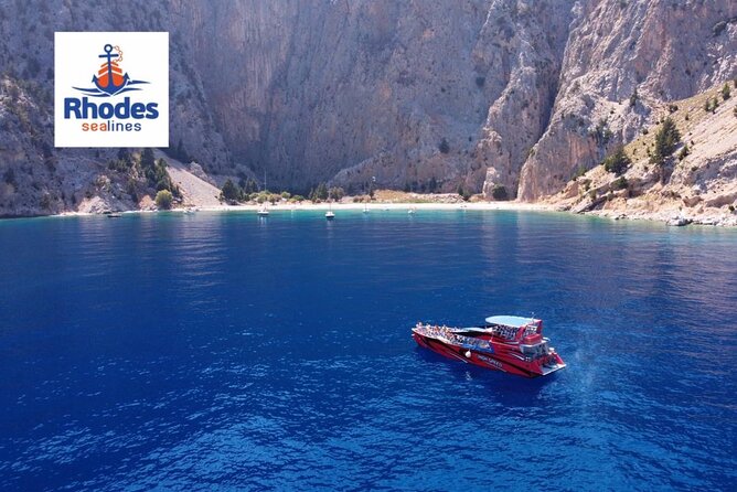 Fast Boat to Symi With a Swimming Stop at St Georges Bay! (Only 1hr Journey) - Swim Stop at St. Georges Bay