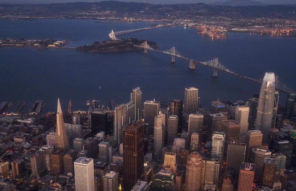 Flight Over San Francisco Night Tour - Tour Duration and Inclusions