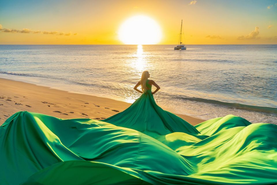 Flying Dress Barbados Photoshoot Experience - Dress Rental Options