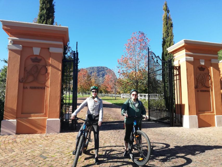 Franschhoek: Private E-bike Ride & Wine Experience - Reservation Process and Confirmation