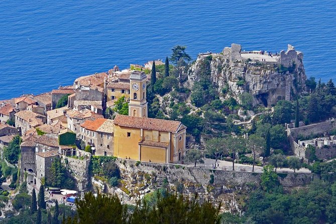 French Riviera Panorama Tour- Monaco,Monte Carlo, Eze, Antibes, Cannes - Background
