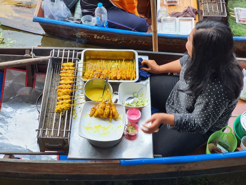 From Bangkok: Maeklong Railway and Floating Market Food Tour - Review Summary