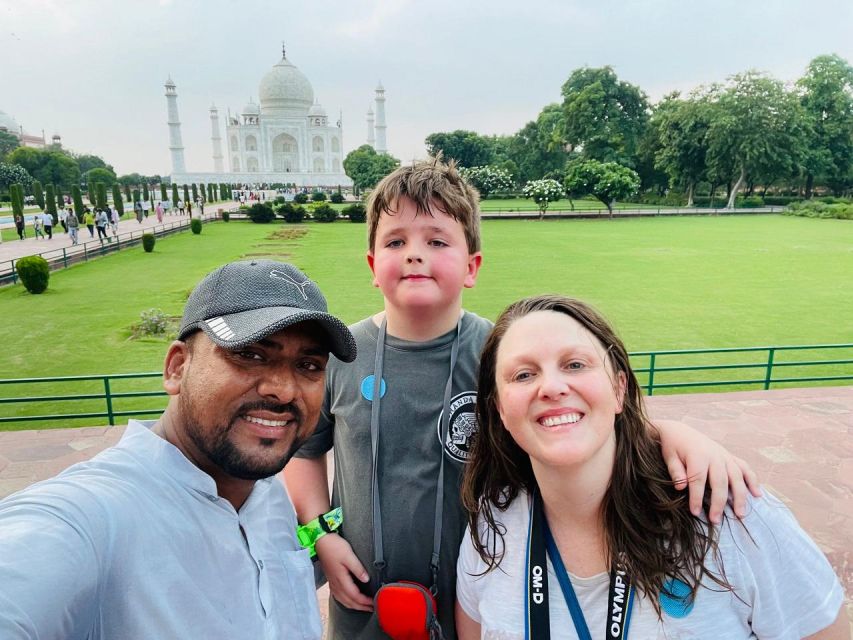 From Delhi: Sunrise Taj Mahal , Agra Fort & Baby Taj Tour - Pickup and Drop-off Details