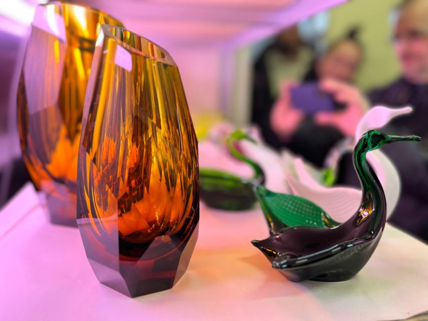 From Prague: Bohemian Glass Crystal Private Tour With Lunch - Cultural Experience