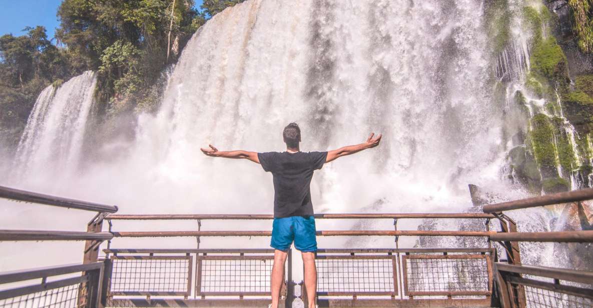 From Puerto Iguazu: Brazilian Side of the Falls With Ticket - Gift Option