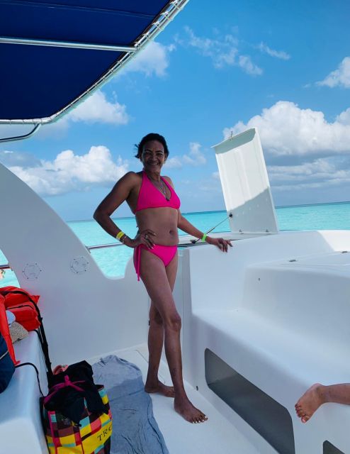 From Puntacana- Saona Island/Catamaran- Drinks and Buffet - Relaxing at a Natural Pool