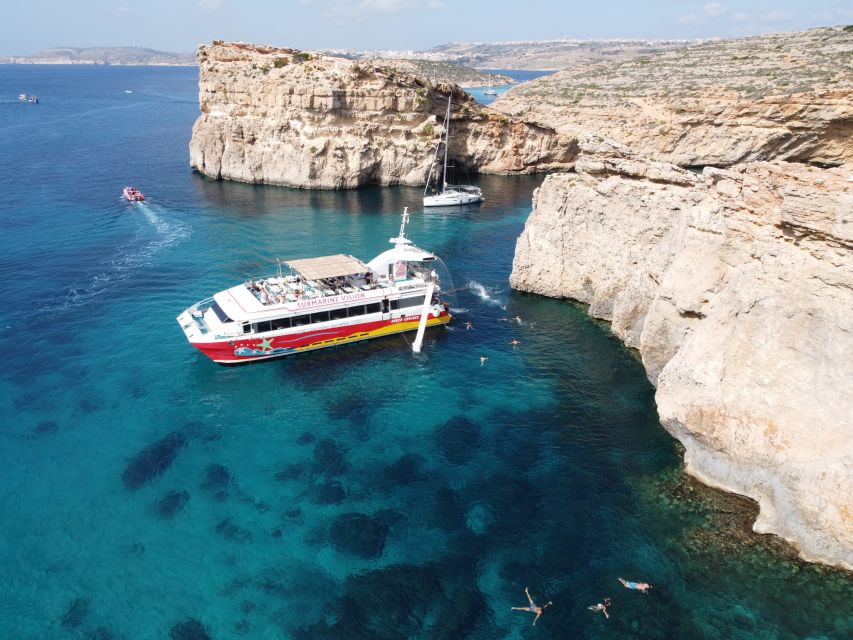 From Sliema: Comino, Crystal Lagoon, and Blue Lagoon Cruise - Booking Information