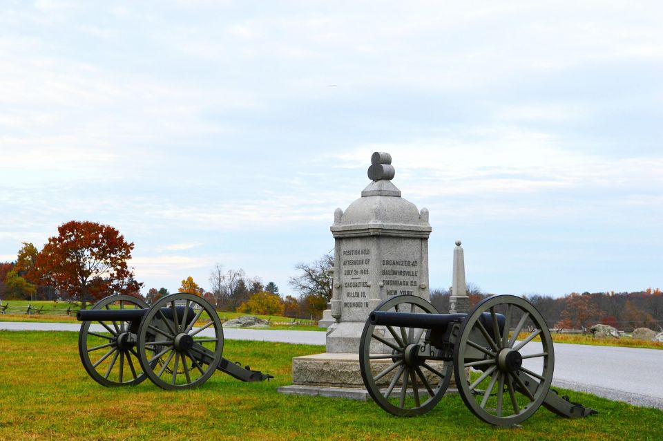 From Washington DC: Gettysburg Battlefield Private Tour - Trip Logistics