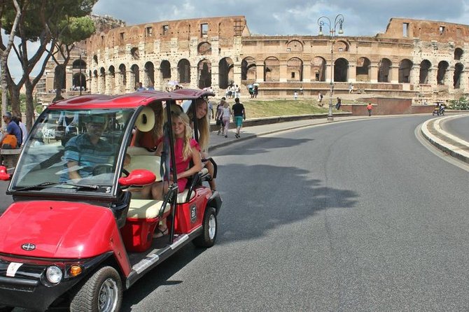 Full Day Private Guided Tour of Rome by Golf-Cart & Colosseum and Roman Forum - Customer Reviews