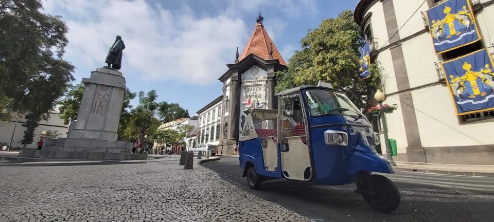 Funchal: Guided City Tuk-Tuk Tour - Pickup Inclusions