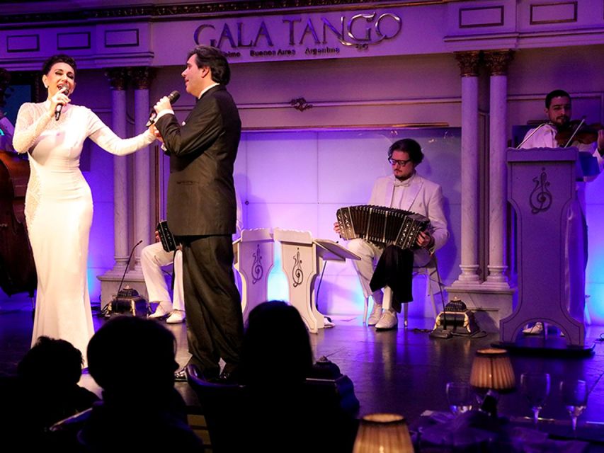 Gala Tango Luxury: Only Show Beverage Transfer Free. - Beverage Options