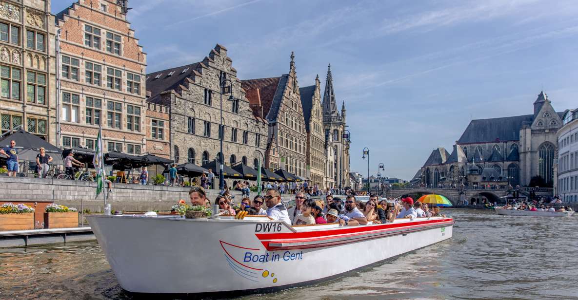 Ghent: Hop on Hop off Water-Tramway - Additional Information
