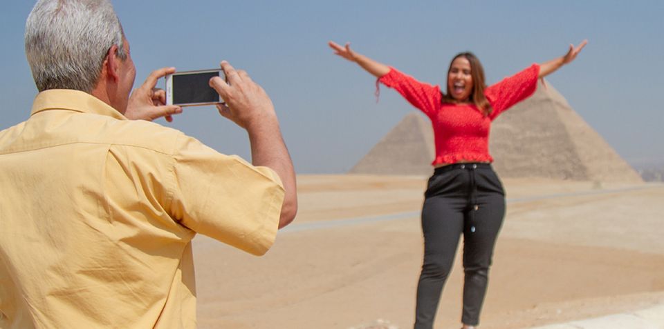 Giza: Pyramids at Sunset Guided Camel Tour - Transportation and Value Ratings